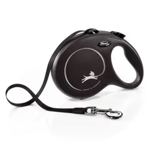 flexi New Classic båndline L, svart – 8 m