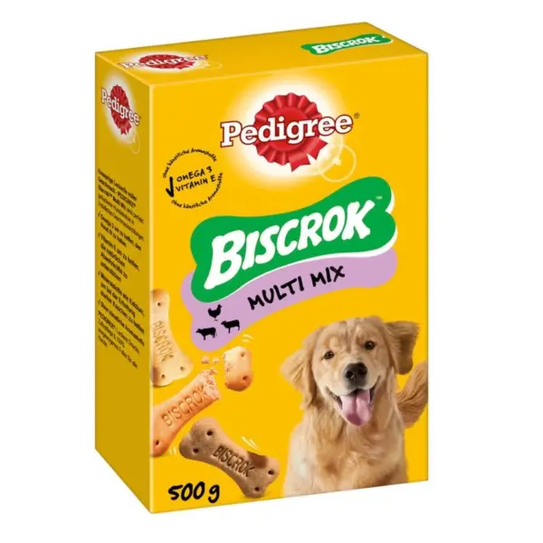 Pedigree Biscrok i 3 deilige smaksvarianter