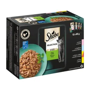 Sheba Selection porsjonsposer 12 x 85 g